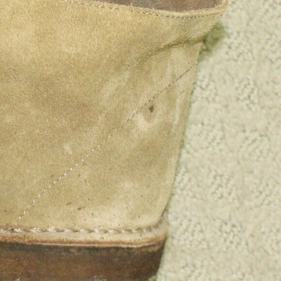 J Crew MacAlister Suede Chukka Boots Mens 12 Made In Italy Tan Lace-Up Casual - Picture 7 of 7